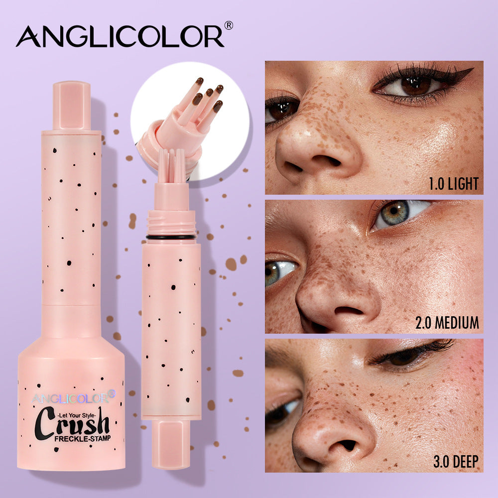 Natural Look Fake Freckle Pen – Waterproof, Sweat-Resistant, Quick-Dry Freckle Stamp & Makeup Pen